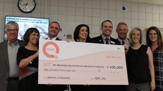 QVC Donates $100,000 to Support Mentoring in Pittsburgh